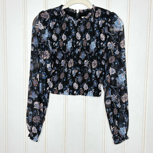 Wilfred Temptest Blouse Blue Sz XS 377 - Picture 5 of 10